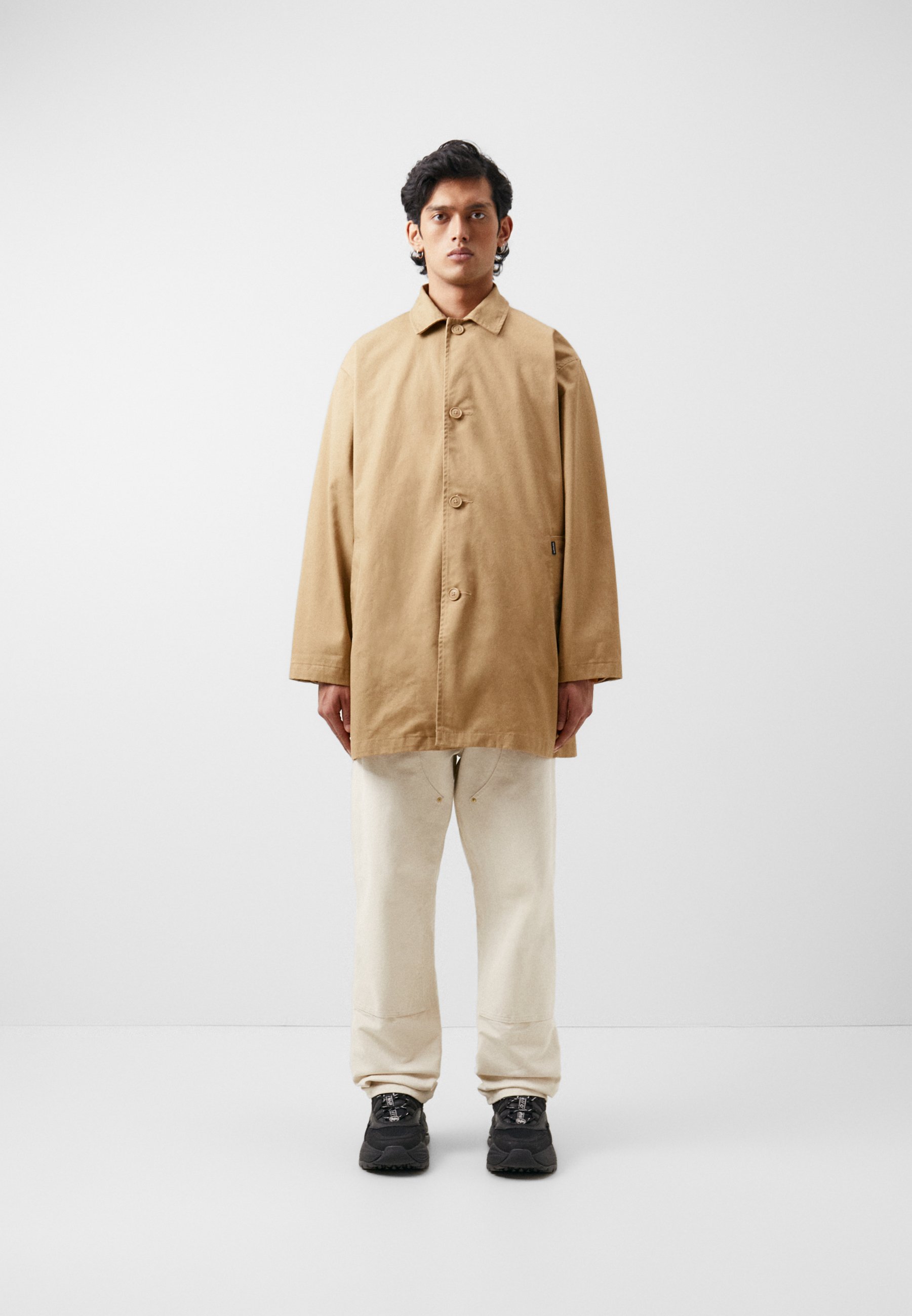 2024ss carhartt wip　NEWHAVEN COAT Carhartt Wip Newhaven Coat Beige Coats Carhartt WIP