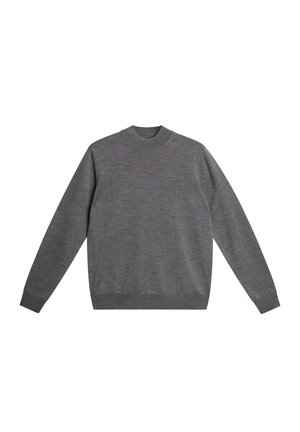 J.LINDEBERG KORMAN TURTLE NECK - Pullover - mid grey melange