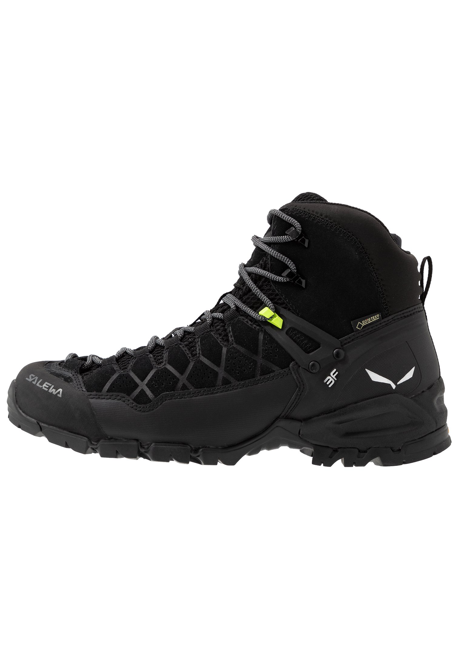 Salewa Alp Trainer Mid Gtx Hiking Shoes Black Zalando De