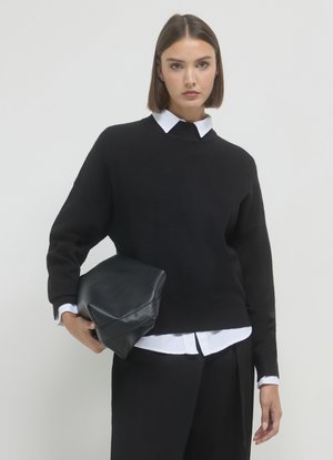 Calliope BASICA - Strickpullover - nero