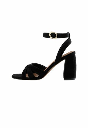 REGULAR FIT  - High heeled sandals - black