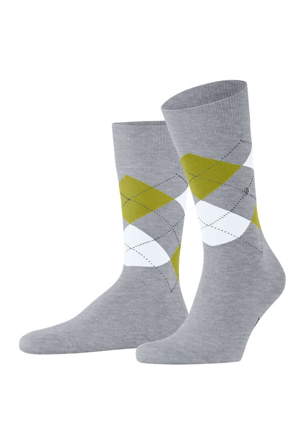 KING REINFORCED FASHIONABLE - Socken - grau weiß grün