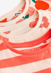 Next 3 PACK  REGULAR FIT - Pidžamas komplekts - red cream floral  stripe