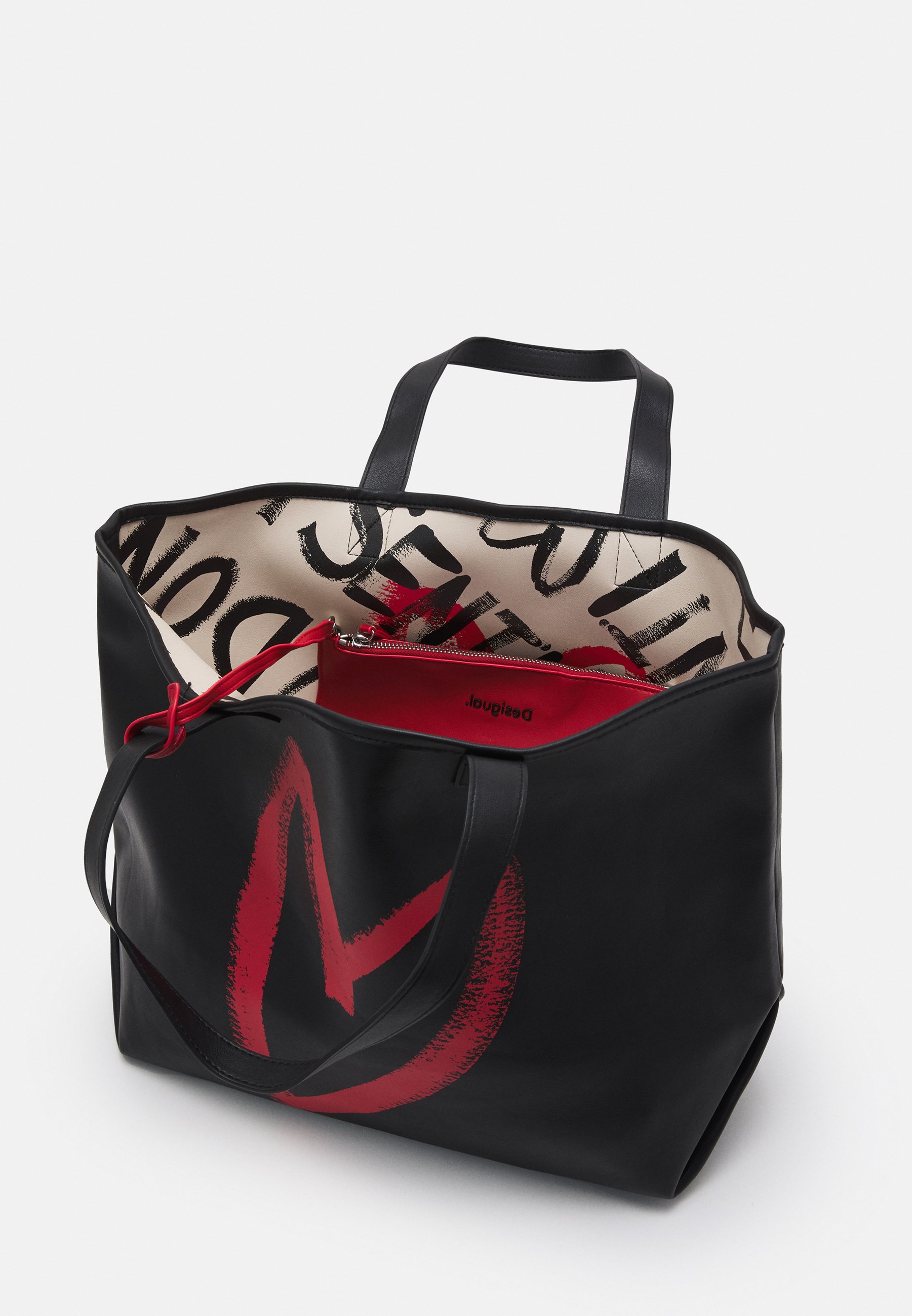 Desigual BOLS AMASENTI NAMIBIA - Bolso shopping - black/negro - Zalando.es