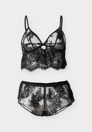 AVAILING ALL OVER CAMI  - Pyjama set - black