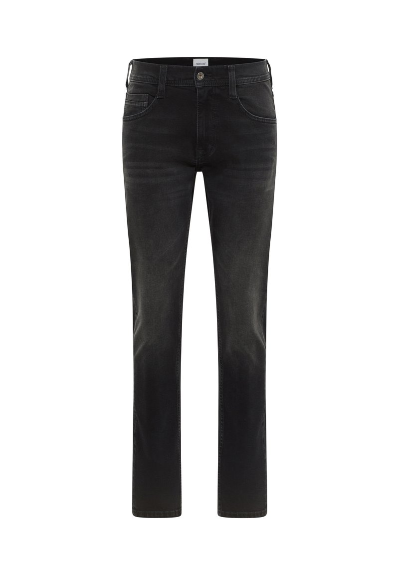 Vaqueros MUSTANG Oregon Slim Para Hombre - Corte Ajustado, Algodón Elástico, 5 Bolsillos