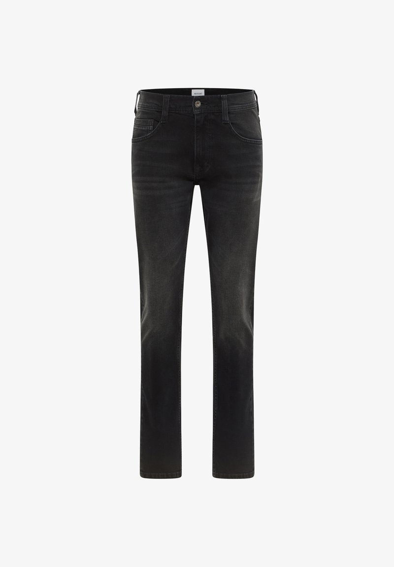 Vaqueros MUSTANG Oregon Slim Para Hombre - Corte Ajustado, Algodón Elástico, 5 Bolsillos