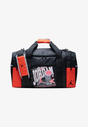 Jordan JAM 84 DUFFLE - Sporttasche - black/infrared