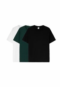 PACK OF 3 SHORT SLEEVE - T-shirt basic - white