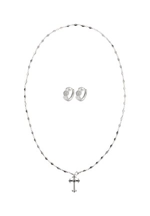 SET - Øreringe - silver-coloured