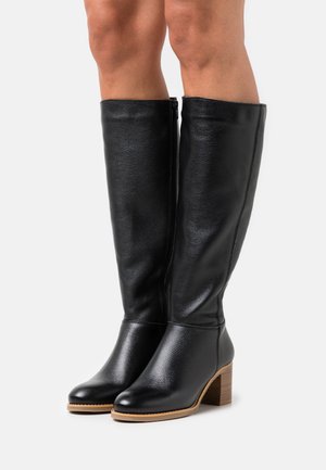 LEATHER - Laarzen - black