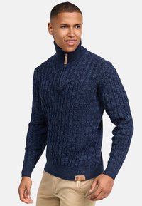 INDICODE JEANS HECTOR - Strickpullover - navy