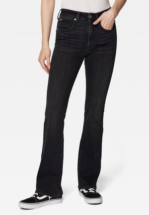 MARIA - Jeans Bootcut - dark smoke denim