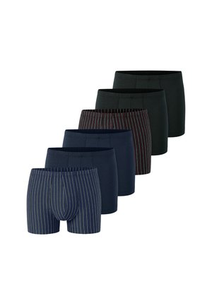 6ER PACK  - Boxer briefs - dunkelblau   schwarz