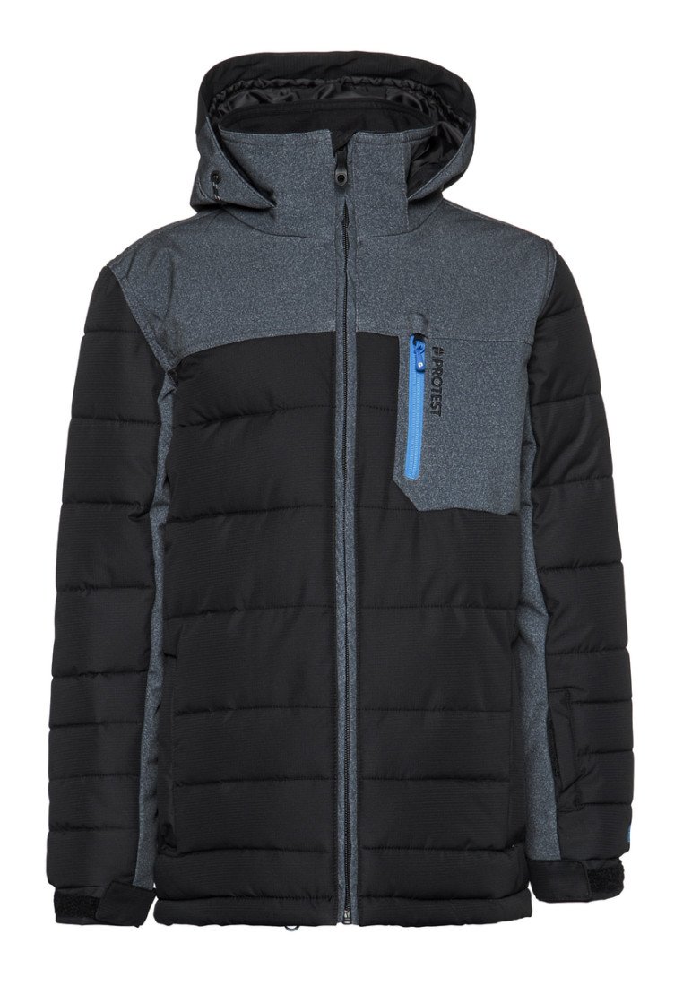 Brunotti KINGERS BOYSSNOWJACKET Snowboardjas titanium Brunotti KINGERS BOYSSNOWJACKET Snowboardjas titanium