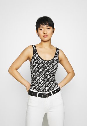 Calvin Klein Jeans MILANO LOGO - Débardeur - institutional black