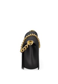Marc Ellis Handtas - black and gold