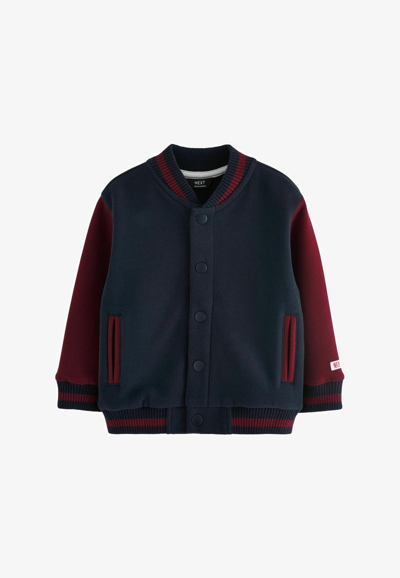 Next VARSITY - Bomber tipa jaka - navy burgundy