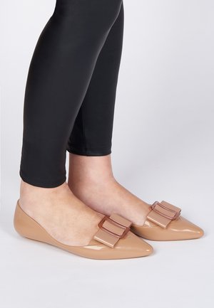POINTY - Ballerines - beige/red