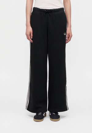 adidas Originals, SIGNATURE WIDE LEG - Долнище на анцуг - black/off white
