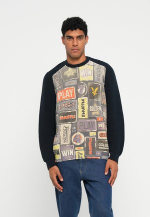 FRUIT MACHINE GRAPHIC CREW NECK  - Maglione - dark navy