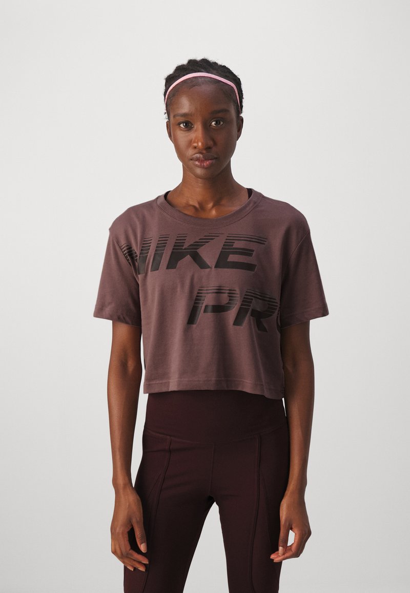 brown nike shirt women's