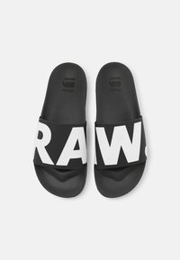 G-STAR CART IV BSC M - Pool slides - black/white