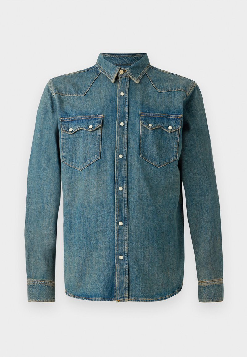 jack & jones Overhemd blauw denim/bluedenim