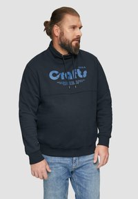 s.Oliver KRAGEN - Sweater - navy