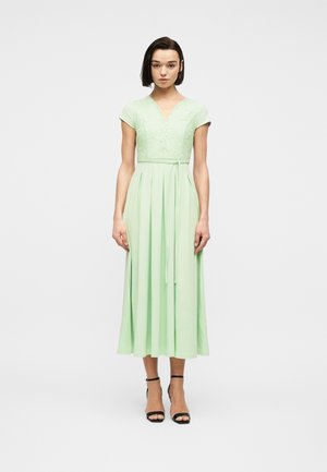 VICLARA V NECK ANKLE DRESS - Robe de soirée - smoke green