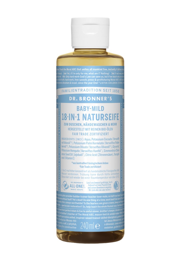 Dr. Bronner´s - 18-IN-1 NATURAL SOAP - Shower gel - baby mild, Enlarge