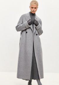 Palton clasic - light grey