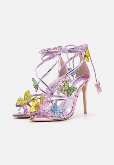 Sophia Webster VANESSA - Højhælede sandaletter / Højhælede sandaler - rosa/multi-coloured pastel