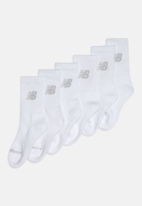 New Balance - CUSHIONED CREW UNISEX 6 PACK - Chaussettes - white Image miniature 1
