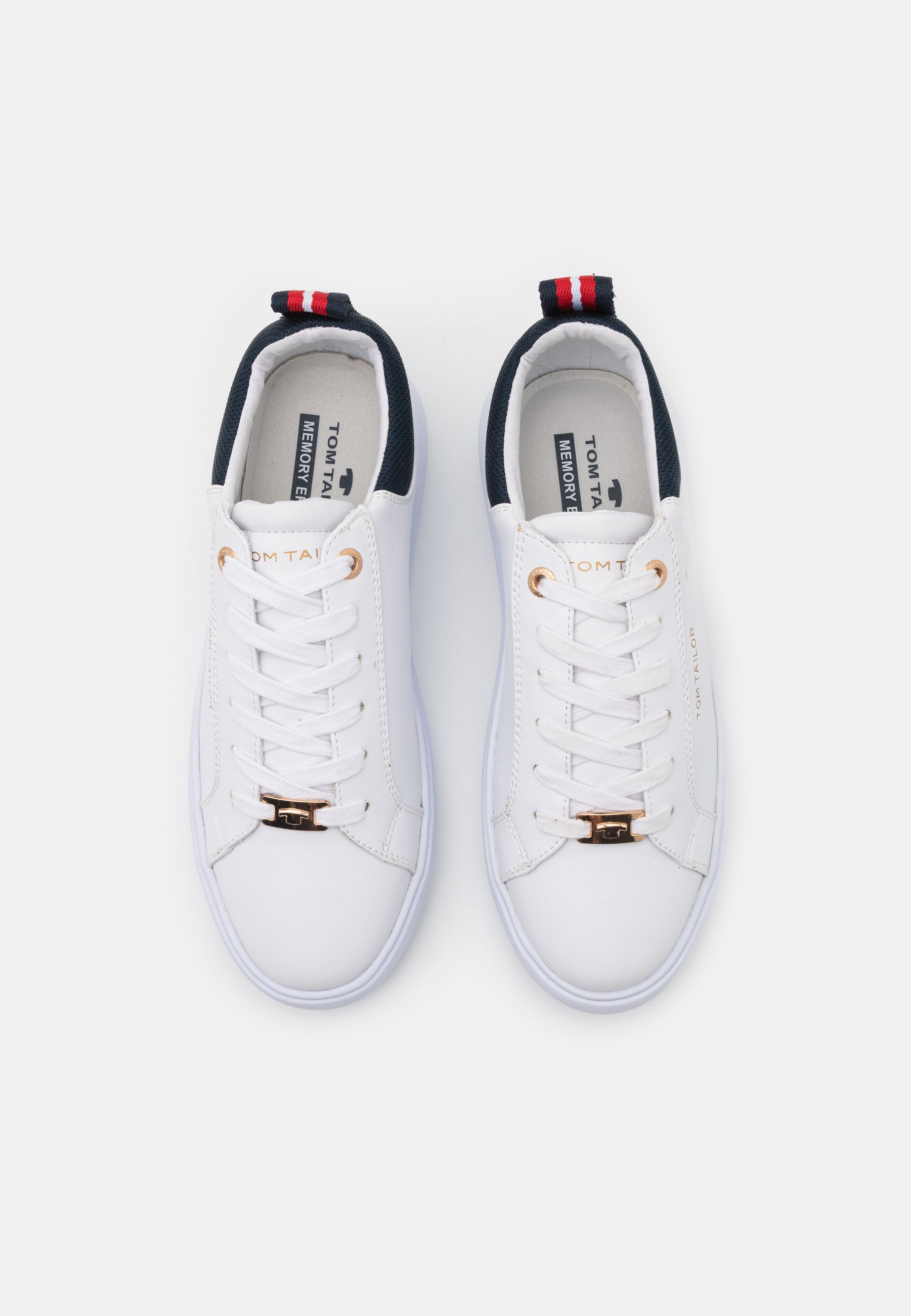 TOM TAILOR Sneakers laag - white/wit - Zalando.nl
