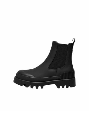 ONLY SHOES Bottines à plateau - black