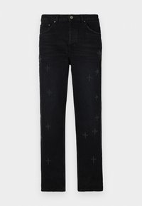 ANTI NIRVANA PLUS TRASHED - Relaxed fit -farkut - black