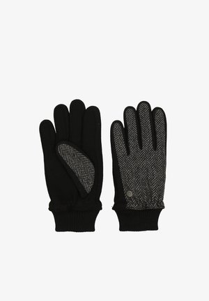 bugatti HERRINGBONE - Handschoenen - black