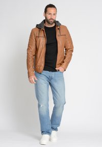 Maze Lederjacke - cognac