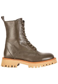 Inuovo Botines con cordones - khaki