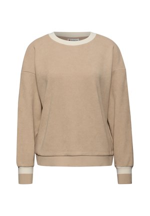 Sweatshirt - beige