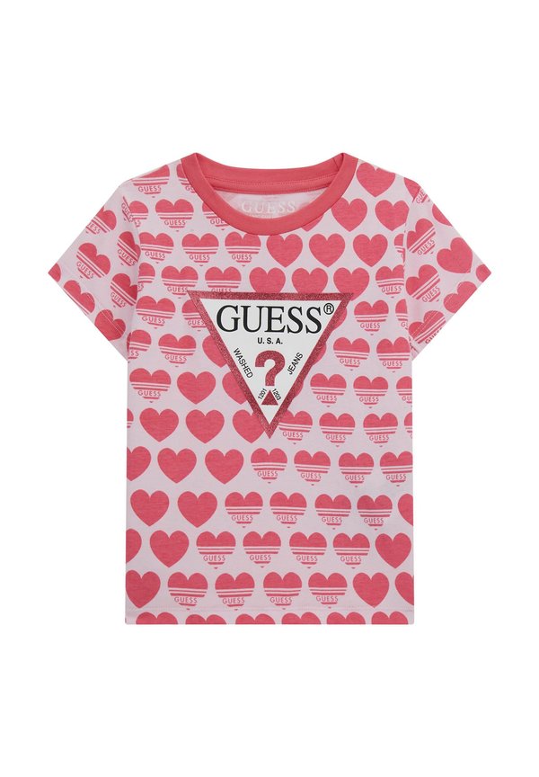 ALLOVER - T-Shirt print - rot merf