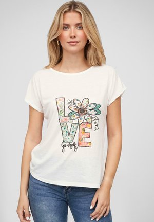 Cloud 5ive Print T-shirt - white