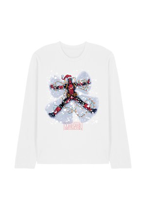DEADPOOL CHRISTMAS SNOW - Long sleeved top - white