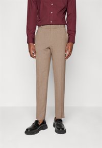 Pier One MELANGE BASIC SUIT - Anzug - mottled light brown