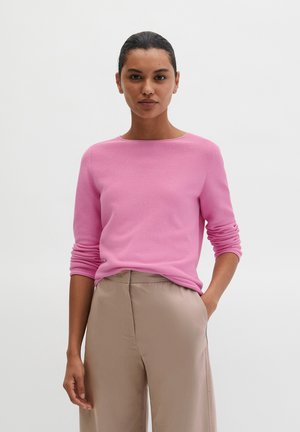 PULLOVER AUS SOFTEM - Strickpullover - mellow rose
