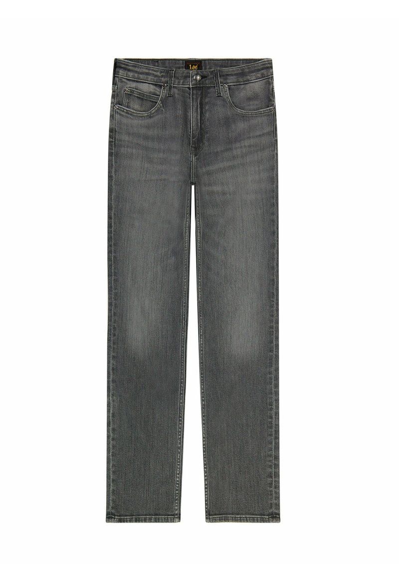 Lee Straight leg jeans donkergrijs