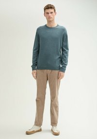 TOM TAILOR Maglione - stormy teal melange