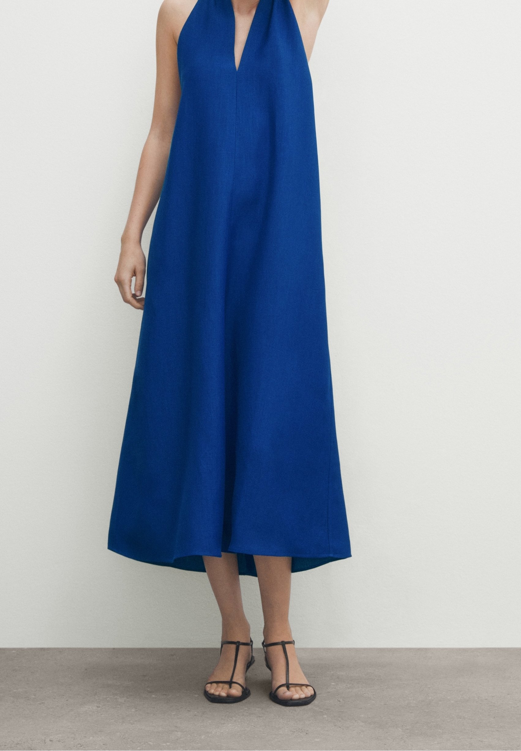 denim dress massimo dutti Massimo Dutti Day dress - blue-black denim - (Pre-owned)
