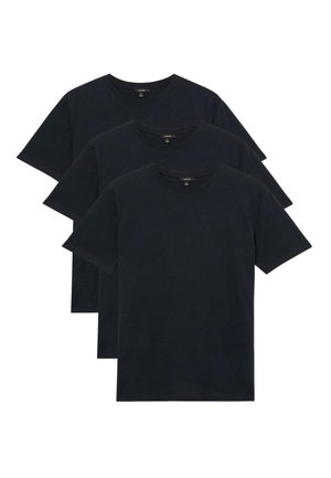 Reiss, REGULAR FIT - BLESS CREW NECK T-SHIRTS 3 PACK - T-Shirt basic - navy